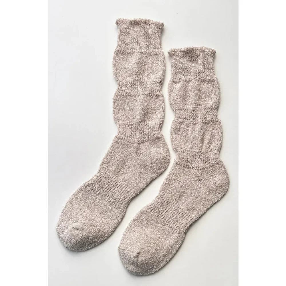Le Bon Shoppe - Airy Puffin Socks | Whole Wheat